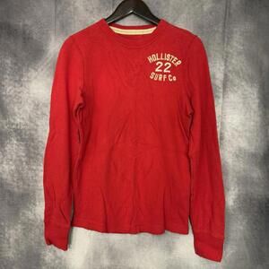 VTG Hollister Y2K Thermal Waffle Long‎ Sleeve Men Size Medium